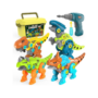 Dreamon Take Apart Dinosaur Toys for Kids with Storage Box Electric Drill