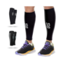 Sports Calf Support - Large, Calf Compression Sleeve 2 Pack for Men and Women